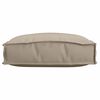 vidaXL Coussin 6 pcs Taupe 40 x 40 x 8 cm Tissu Oxford
