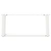 vidaXL Pieds de table basse en U 2 pi&egrave;ces Blanc 70 x (30-31) cm Acier