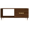 vidaXL Table basse chêne marron 90x50x40 cm bois d'ingénierie