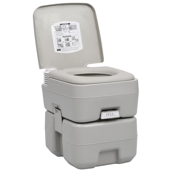 vidaXL Ensemble de toilette support de lavage des mains r&eacute;servoir eau