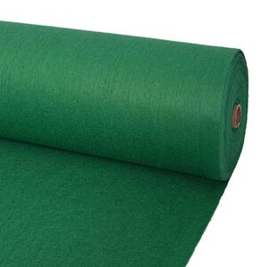 vidaXL Tapis Uni Vert 1,2 x 12 m Polyester