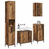 vidaXL Ensemble de mobilier de salle de bain avec tiroir Bois Ancien