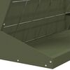 vidaXL Distributeur de Foin Vert olive 71 x 33 x 70 cm