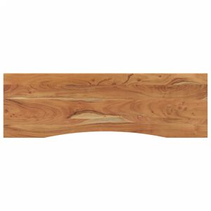 vidaXL Dessus de bureau 140x50x2,5 cm rectangulaire bois massif acacia
