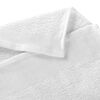 vidaXL Serviettes de sauna 2 pcs Coton 450 g/m² 80x200 cm Blanc