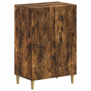 vidaXL Cabinet &agrave; chaussures DELFT 59,5 x 39,5 x 90 cm Ch&ecirc;ne fum&eacute;