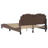 vidaXL Cadre de lit Viana sans matelas marron 120x200 cm similicuir