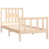 vidaXL Cadre de lit sans matelas bois de pin massif 90x200 cm
