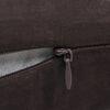 vidaXL Housses de coussin 4 pcs Coton Marron 40x40 cm