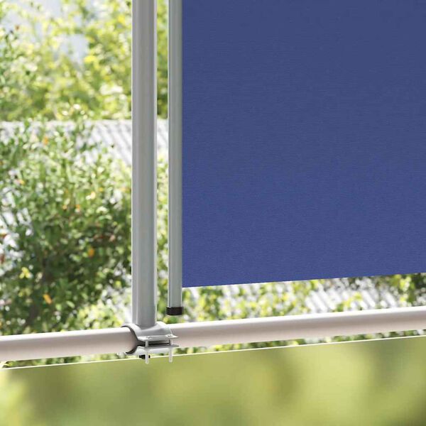 vidaXL Auvent lat&eacute;ral r&eacute;tractable de patio 160x300 cm Bleu
