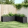vidaXL Jardini&egrave;re noir 160x160x53 cm polypropyl&egrave;ne