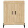 vidaXL Buffet haut Ch&ecirc;ne sonoma 69,5x34x180 cm Bois d'ing&eacute;nierie