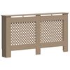 vidaXL Cache-radiateur 152x19x81,5 cm MDF