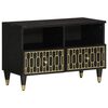 vidaXL Meuble TV 70x33x46 cm Bois massif de manguier