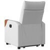 vidaXL Fauteuil inclinable gris nuage tissu
