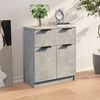 vidaXL Buffet Gris béton 60x30x70 cm Bois d'ingénierie