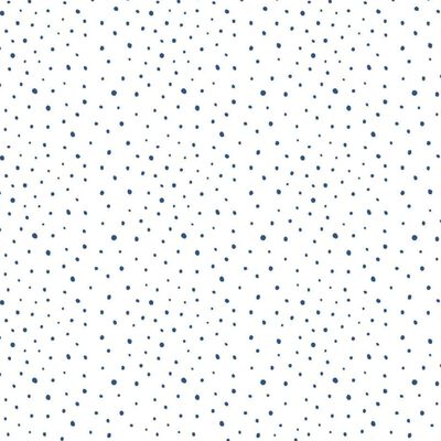 Noordwand Papier peint Mondo baby Confetti Dots Blanc, bleu et beige