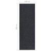 vidaXL Tapis 100x300 cm Anthracite