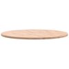 vidaXL Dessus de table &Oslash;90x2,5 cm rond bois massif de h&ecirc;tre