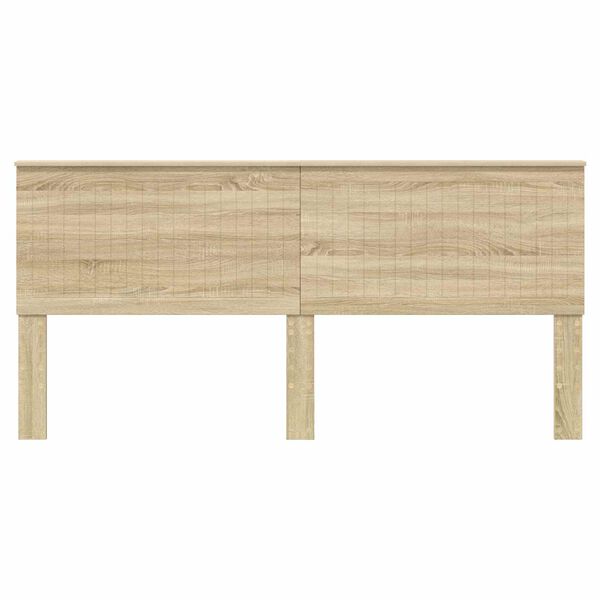 vidaXL T&ecirc;te de lit Ch&ecirc;ne Sonoma 200 cm Bois d'ing&eacute;nierie