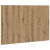 vidaXL T&ecirc;te de lit ch&ecirc;ne artisanal 120x1,5x80 cm bois d'ing&eacute;nierie