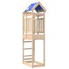 vidaXL Tour de jeu Marron 52,5 x 85 x 239 cm Pin massif