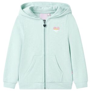 Sweatshirt &agrave; capuche avec fermeture &eacute;clair pour enfants 92