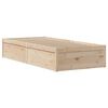 vidaXL Cadre de lit sans matelas 75x190 cm bois de pin massif