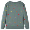 Sweatshirt pour enfants kaki 104
