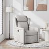 vidaXL Fauteuil inclinable gris nuage tissu