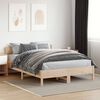 vidaXL Cadre de lit sans matelas 140x200 cm bois massif de pin