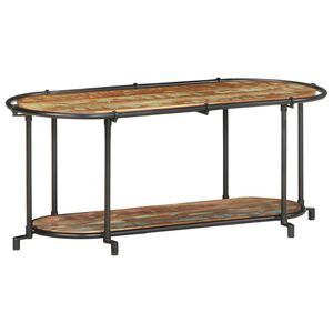 vidaXL Meuble TV 100x42x40 cm Bois massif de r&eacute;cup&eacute;ration