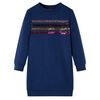 vidaXL Robe sweatshirt pour enfants bleu marine 92