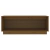 vidaXL Meuble TV Marron miel 90x35x35 cm Bois de pin massif