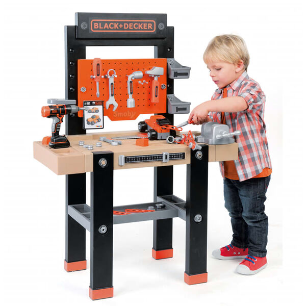 Smoby &Eacute;tabli Bricolo BLACK+DECKER 79 x 39 x 103 cm 360104