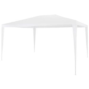 vidaXL Tente de r&eacute;ception 3x4 m Blanc