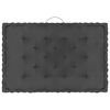vidaXL Coussins de plancher de palette lot de 7 Anthracite Coton