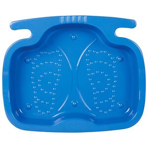 Intex Bain de pieds de piscine 11,5 L 56x46x9 cm Bleu