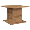 vidaXL Table basse chêne artisanal 55,5x55,5x40 cm bois d'ingénierie