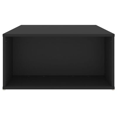 vidaXL Table basse Noir 90x67x33 cm Aggloméré