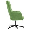 vidaXL Chaise de relaxation Vert clair Velours