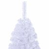 vidaXL Arbre de No&euml;l artificiel avec branches &eacute;paisses blanc 120cm PVC