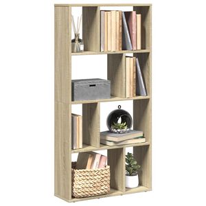 vidaXL Biblioth&egrave;que ch&ecirc;ne sonoma 60x20x120,5 cm bois d'ing&eacute;nierie