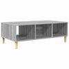 vidaXL Table basse Gris Sonoma 103,5 x 60 x 35 cm Bois d'ingénierie