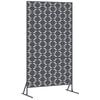 vidaXL &Eacute;cran de confidentialit&eacute; 100 x 50 x 180 cm Acier Anthracite