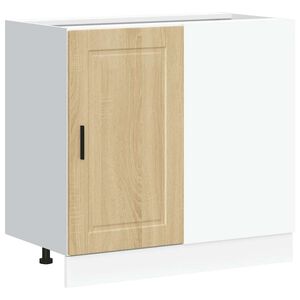 vidaXL Armoire de cuisine Porto ch&ecirc;ne sonoma bois d'ing&eacute;nierie