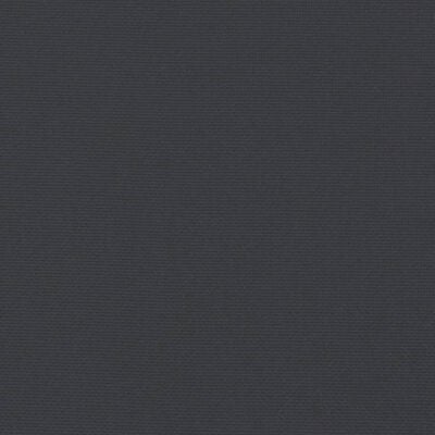 vidaXL Coussin de banc de jardin noir 200x50x7 cm tissu oxford
