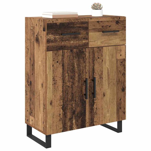 vidaXL Buffet Bois Ancien 69,5 x 34 x 90 cm Bois d'ing&eacute;nierie