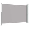 vidaXL Auvent lat&eacute;ral r&eacute;tractable de patio 160 x 300 cm Gris