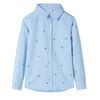 vidaXL Chemise pour enfant bleu clair 116